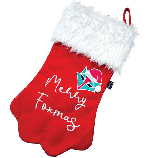 MV Merry Foxmas Christmas Stocking