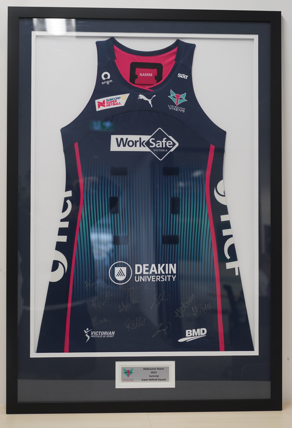 Signed 2024 Melbourne Vixens Dress