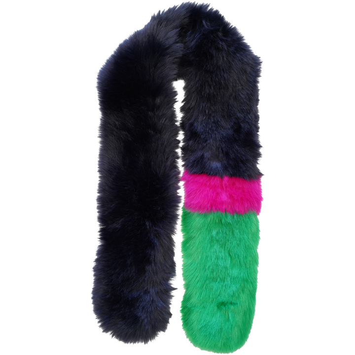 Foxtail Faux Fur Scarf Melbourne Vixens